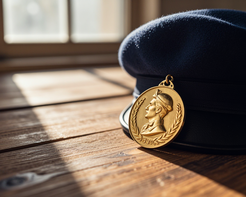 Symbolic representation of glory and duty