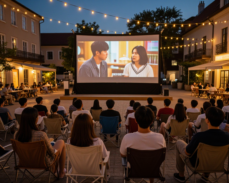 Atmospheric Korean Film Screening Abroad
