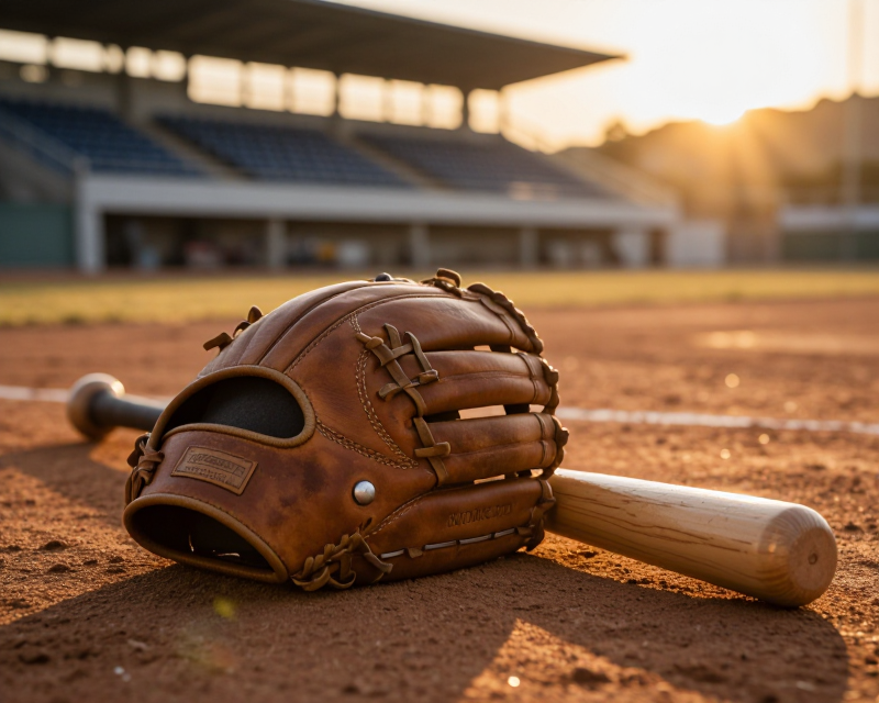 Nostalgic Baseball Equipment