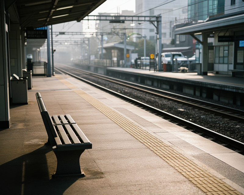 Seoul Subway Morning Atmosphere