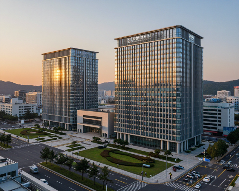 Sejong Government Complex Sunset