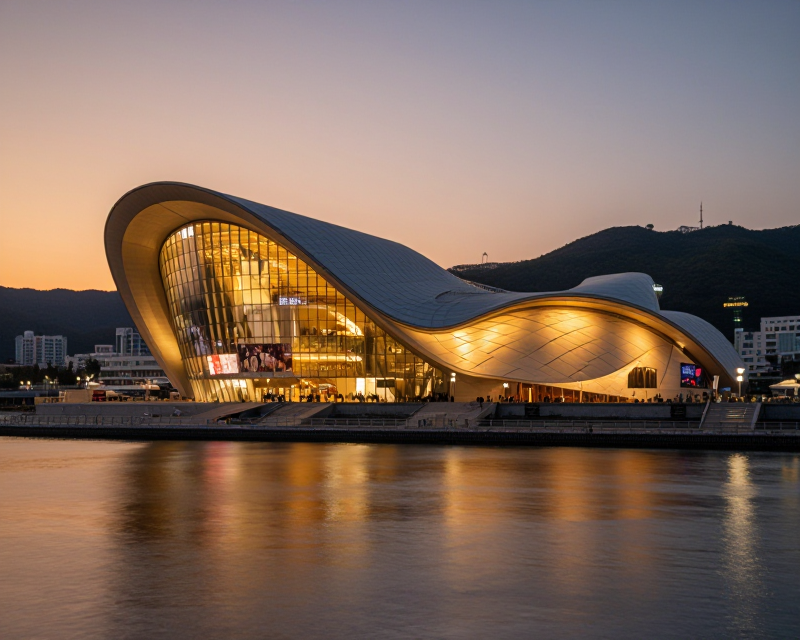 Busan Cinema Center Twilight