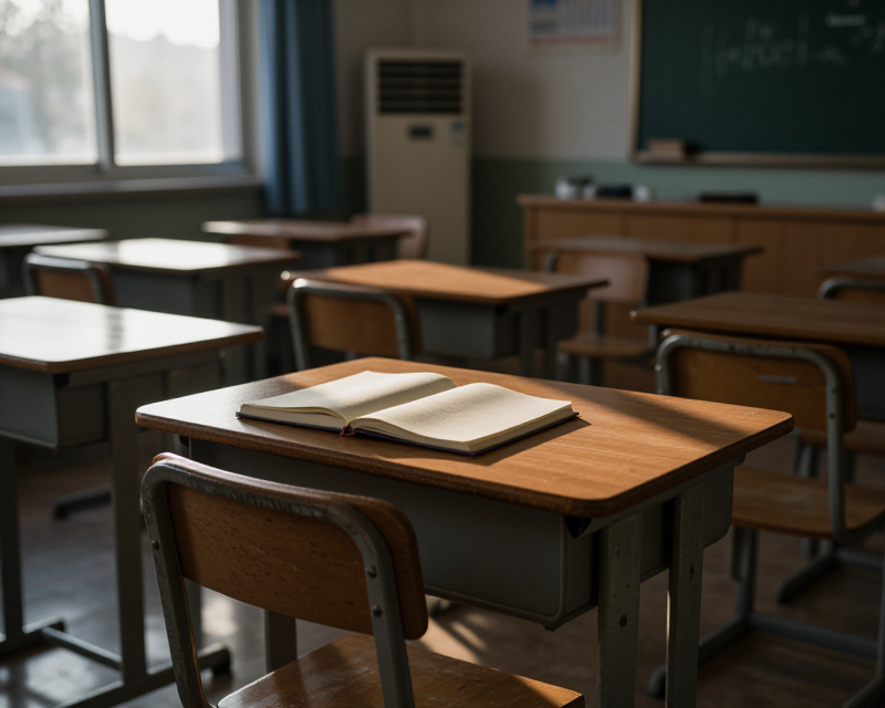 Empty Classroom Reflection