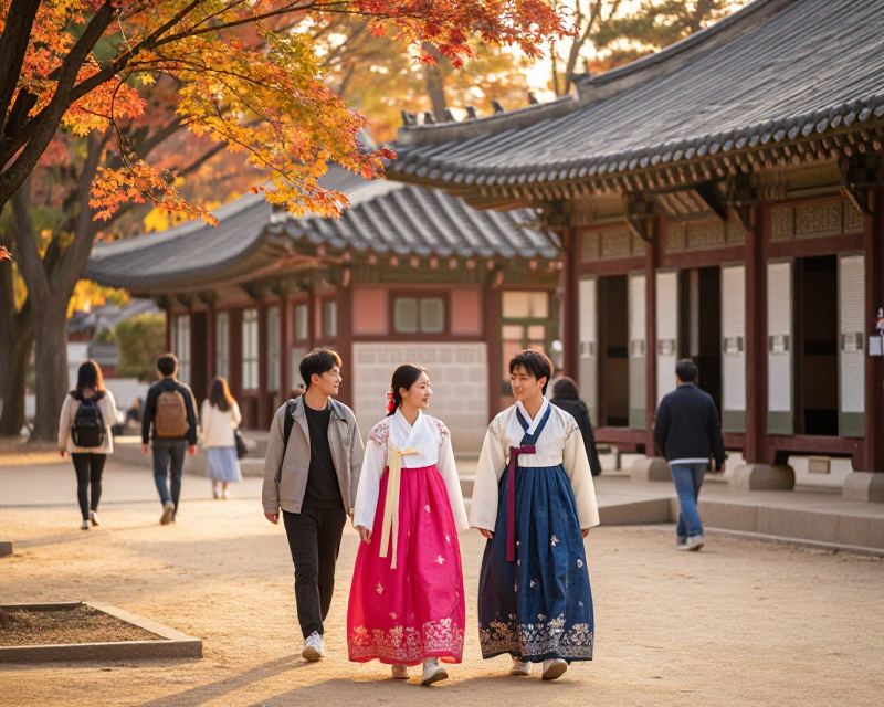 Autumn Serenity in Seoul