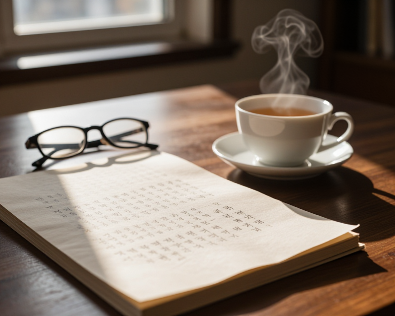 Warm Morning News Reflection