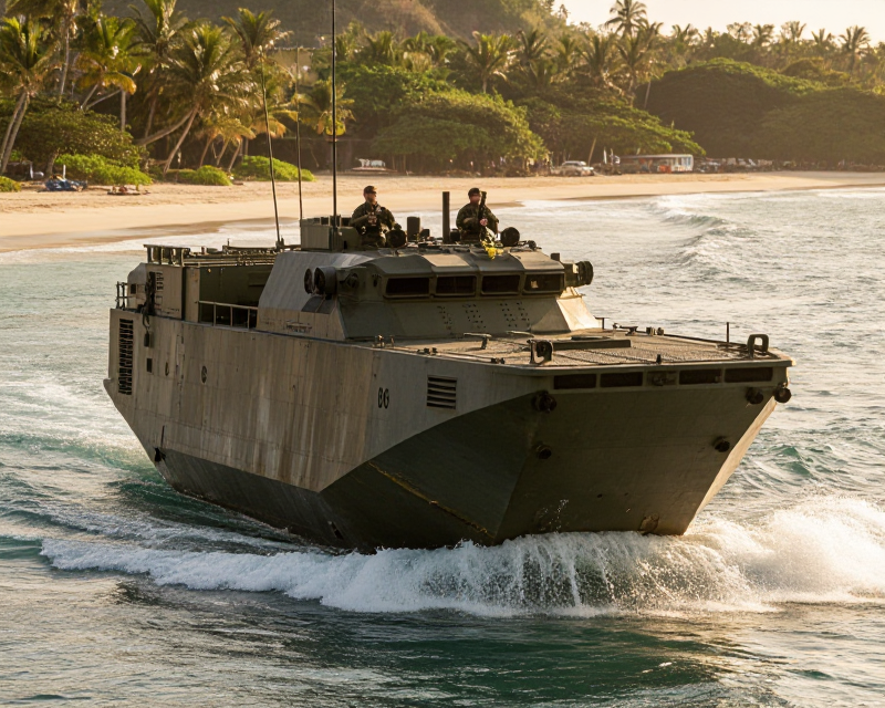 Cinematic Marine Corps Exercise