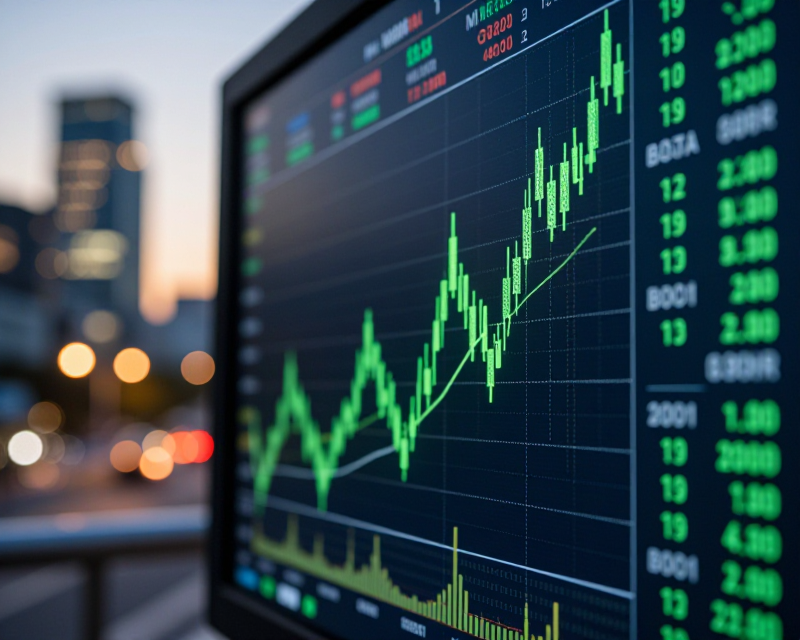 Rising Tech Stock Market Trend