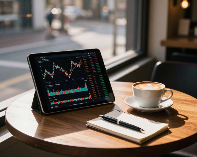 Serene Financial Morning