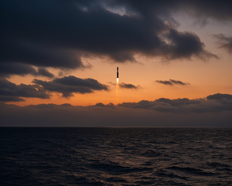 Atmospheric Dawn over the East Sea